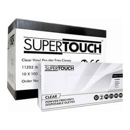 Supertouch Vinyl Clear P/F Large - 10x100 1