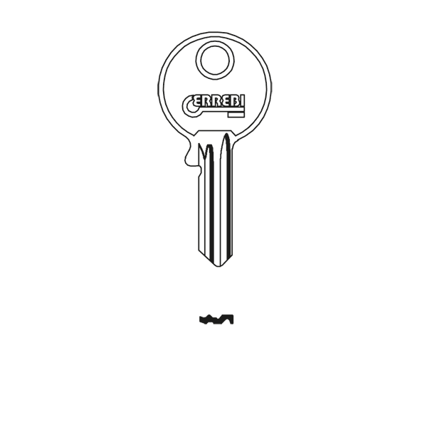 Errebi Padlock Key BlankOrion AB52R ilca AB52 JMA ABU-20T Suit Abus 4pin keyboardc1