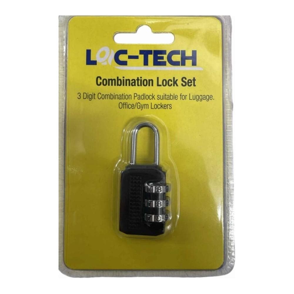 Loc-tech3 digit combination lock