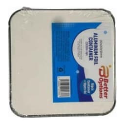 Aluminium Foil Container ( 10 pcs wth Lids) 242x242x58mm(apx.) 2000ml 1