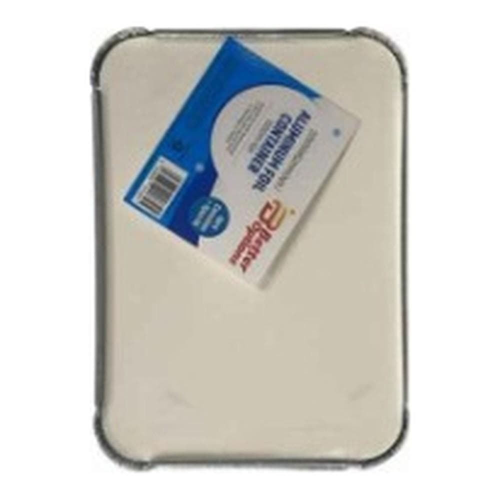 Aluminium Foil Containers ( 4pcs with lids ) 221x159x52mm(apx.) 1000ml