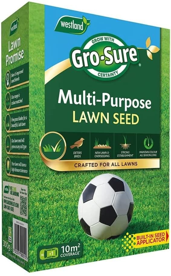Gro-Sure Multi Purpose Lawn Seed 10m2 Box