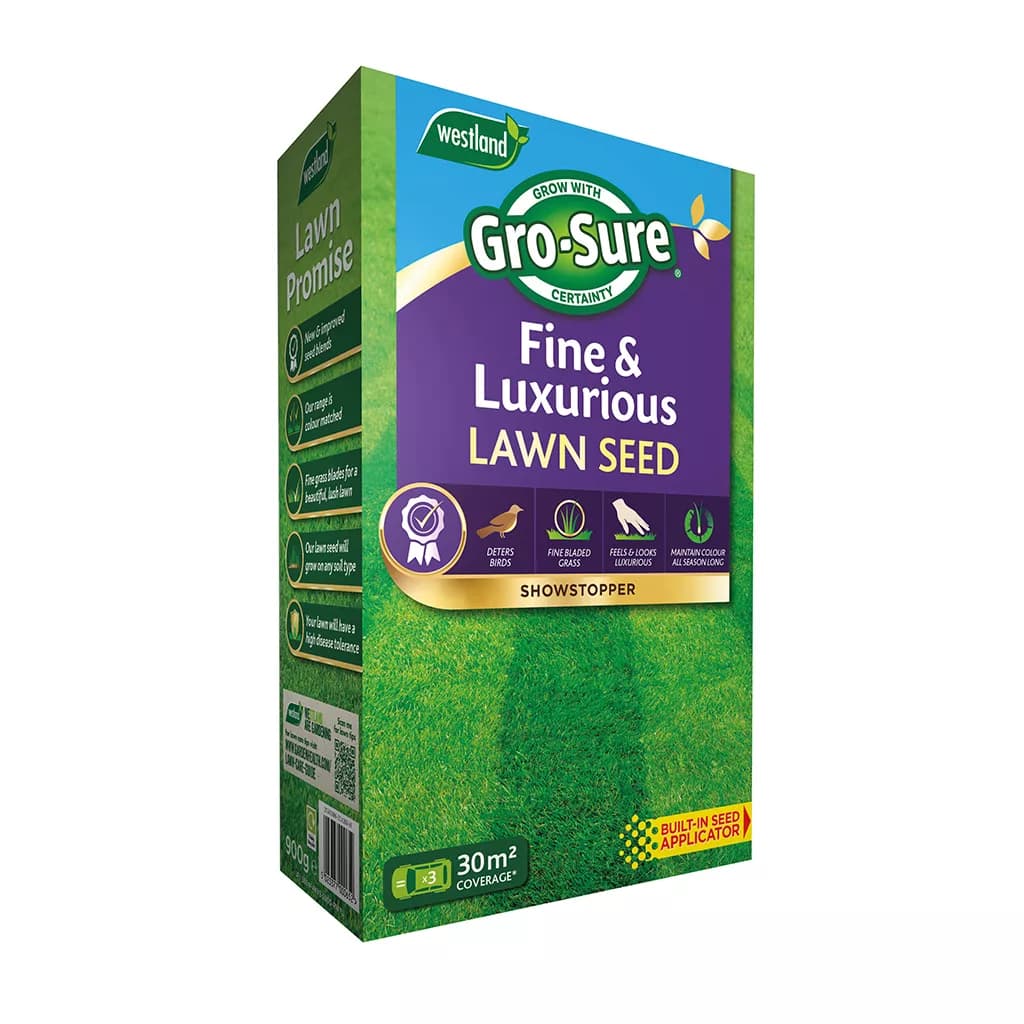 Gro-Sure Fine & Luxurious Lawn Seed 30m2 Box