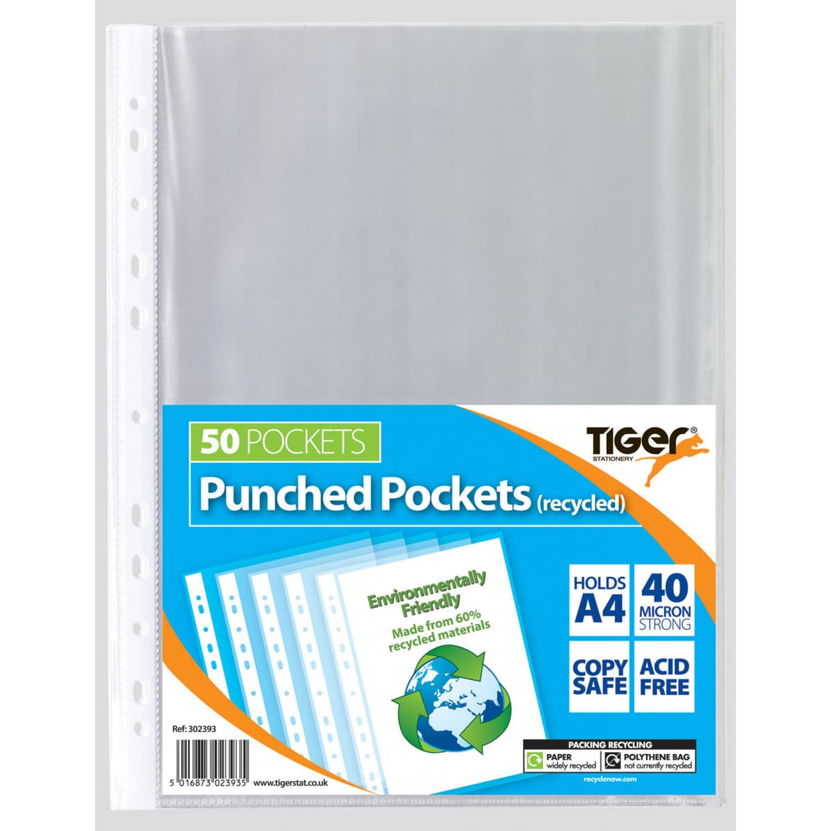 Tiger Punch Pockets Bag of 50