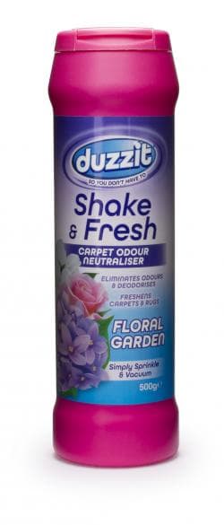 Duzzit Shake & Fresh - Carpet Odour Floral Garden-500G