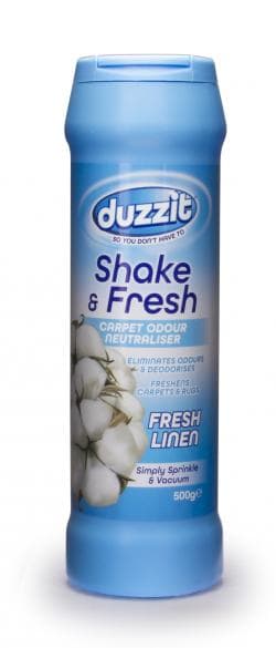 Duzzit Shake & Fresh - Carpet Odour Fresh Linen-500G