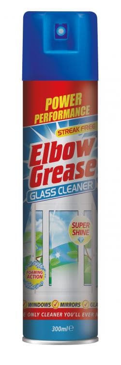 151 ELBOW Grease Glass Cleaner Aerosol 300ml