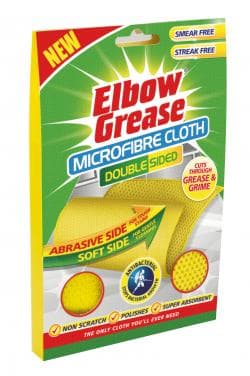 Elbow Grease Dual Sided Microfiber Cloth 1Pk
