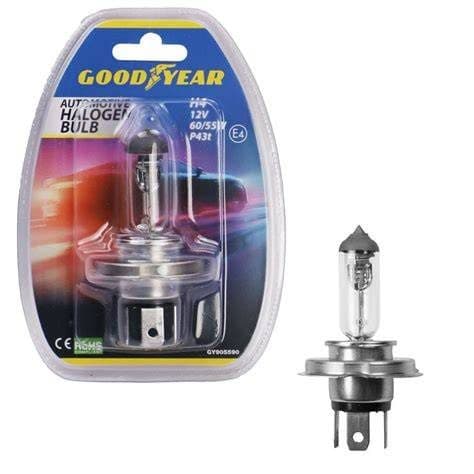 Goodyear H4 12V 60/55W P43T Automotive