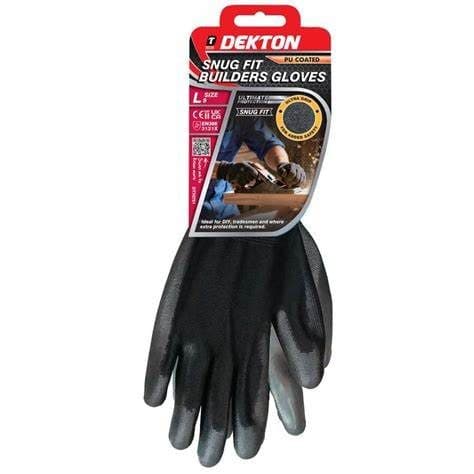 Dekton Size 9/L Builders Gloves