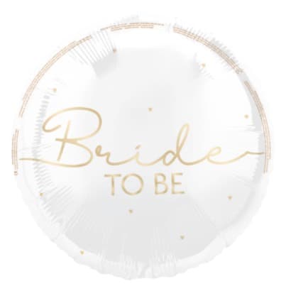 Unique Party Bride to Be Round 18" Foil Balloon