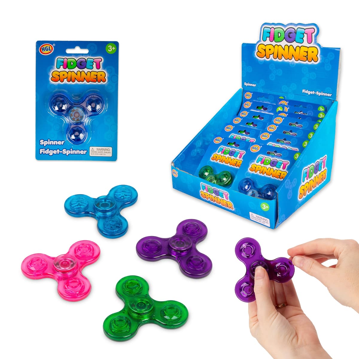HGL NEON FIDGET SPINNER