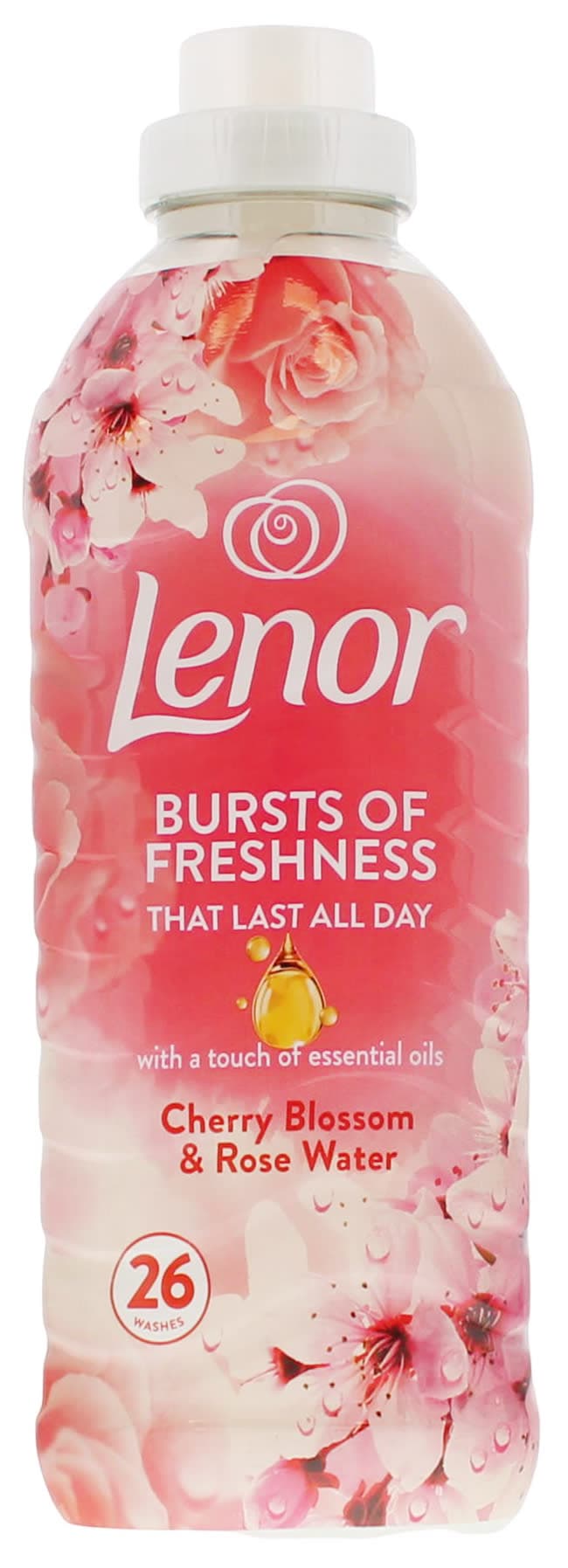 Lenor Fabric Conditioner Cherry Blossom & Rose Water 26 Wash
