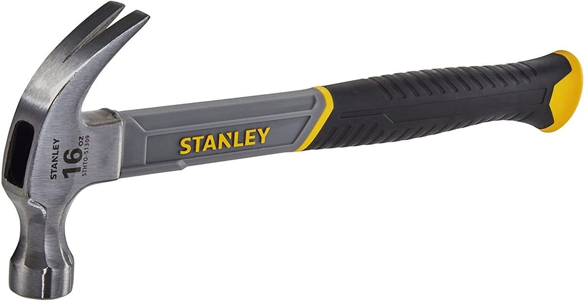 Stanley Fibreglass Hammer Claw 450g