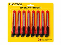 Loc-Tech 8Pc Snap-Off Knife Set 2