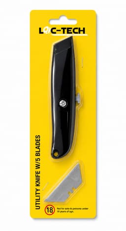 Loc-Tech Utility Knife W/5 Blades 2