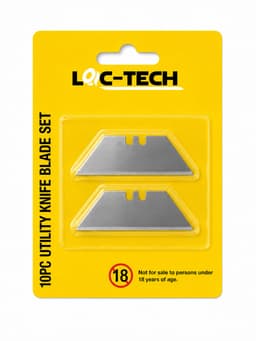 Loc-Tech 10Pc Utility Knife Blade Set 2