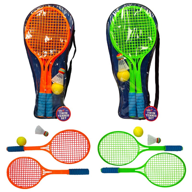 Racket Set with Ball & Shuttlecock Twin Set