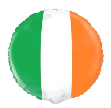 Unique Party18" PKG Ireland Flag Foil Balloon