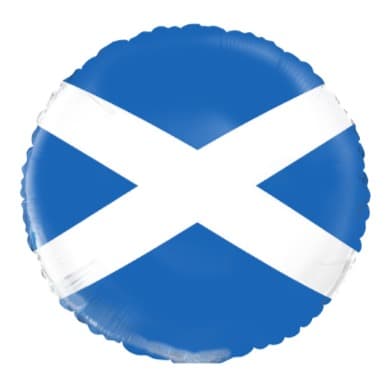 Unique Party18" PKG Scotland Flag Foil Balloon