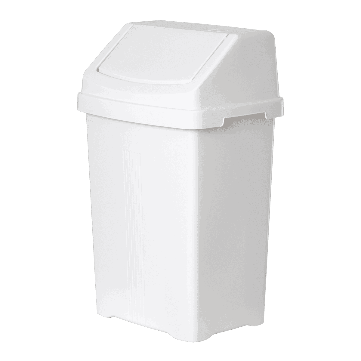 WHAM Casa 25l Swing Bin Snow White