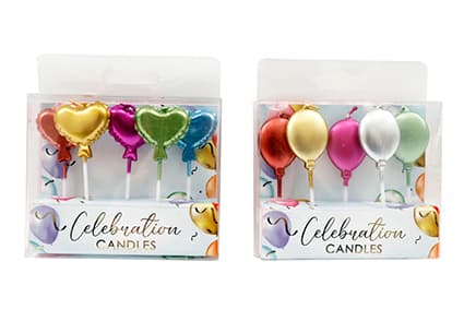 Sifcon S/5 HEART/BALLOON CANDLES