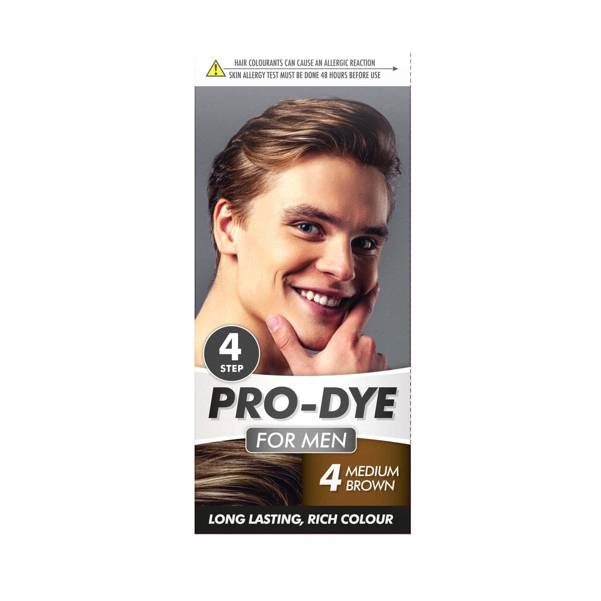 OTLMen’s Medium Brown Hair Dye No.4 1pk