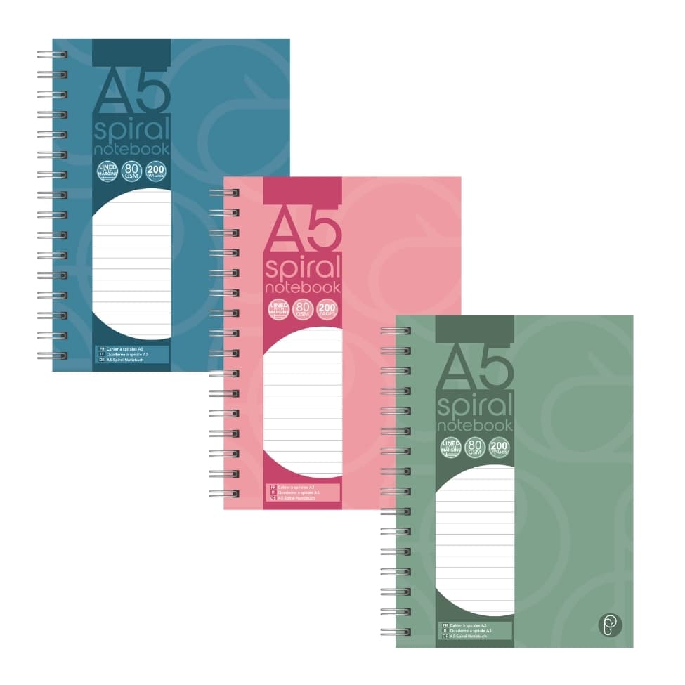 Martello Premium A5 Spiral Notebook
