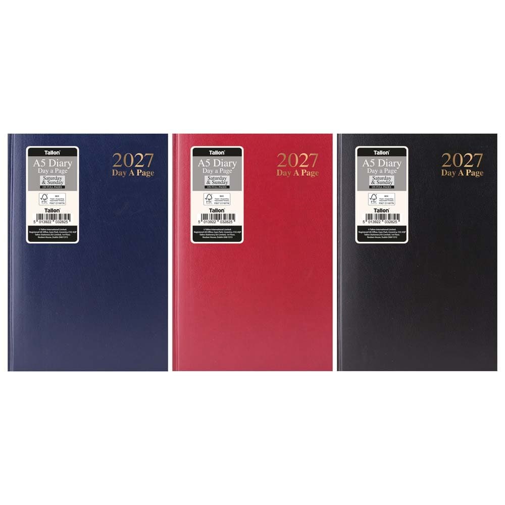 Diary A5 DAP Casebound Value 
7 Days