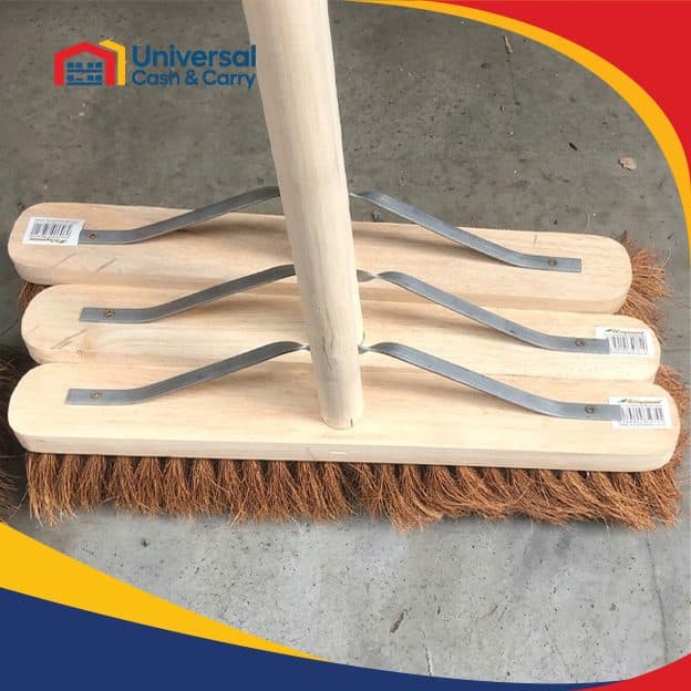 18" BASS PLATFORM BROOM (1200mm x 28mm) PINE
