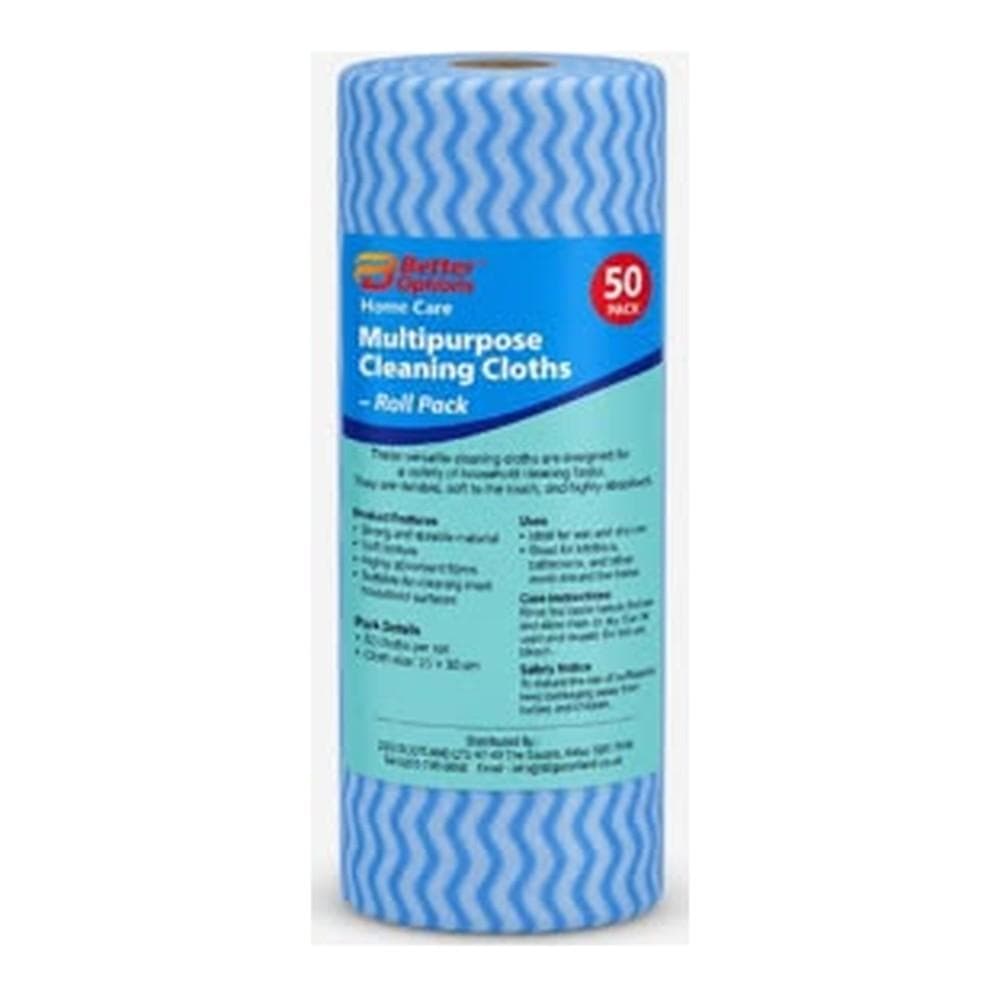 Better Options 50 Pcs Disposable Cloth