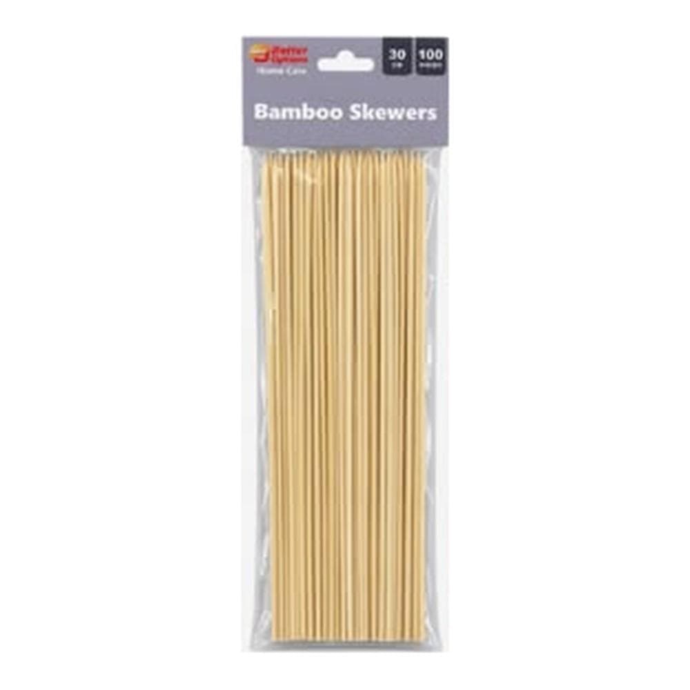 Better Options Bamboo Skewers 100Pcs And 30Cm
