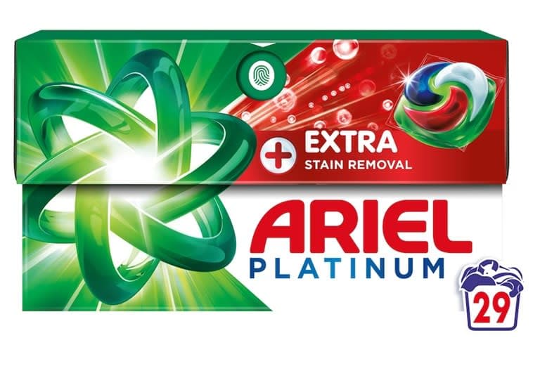 ARIEL PLATINUM + LAUNDRY PODS 29W