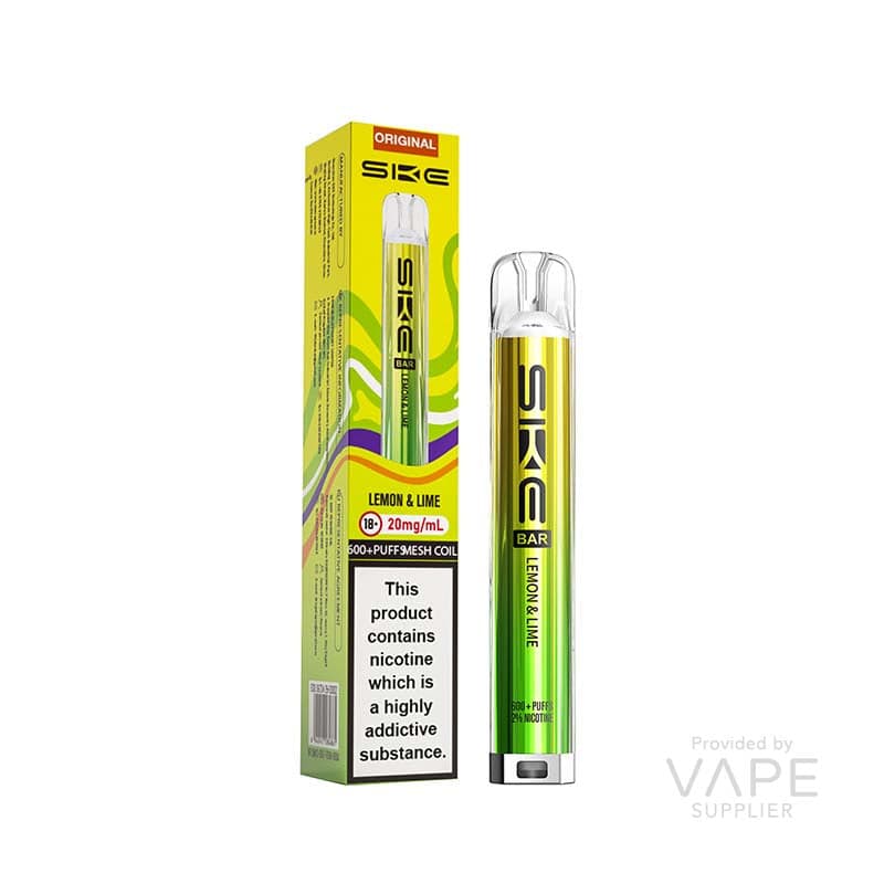 SKE Bar 600 Prefilled Pod Kit [Lemon & Lime / 20mg] - 2ml