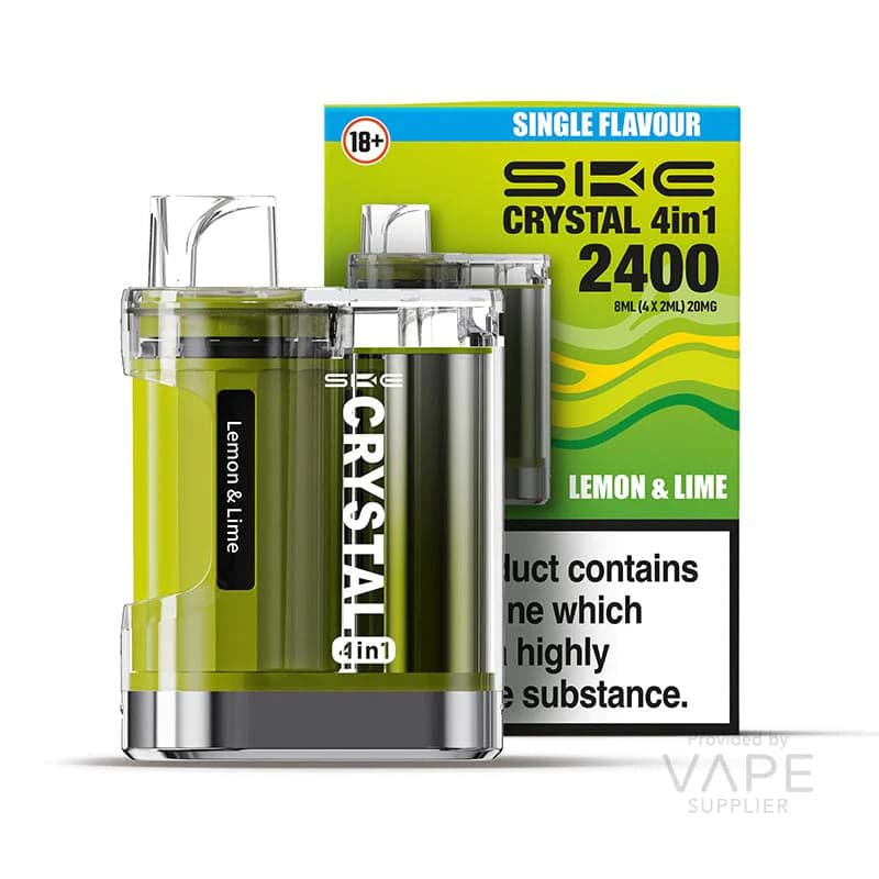 SKE Crystal 4-in-1 2400 Prefilled Pod Kit [Lemon & Lime]