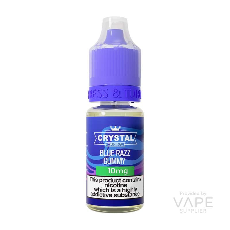 SKE Crystal Original Nic Salts 10mg [Blue Razz Gummy]