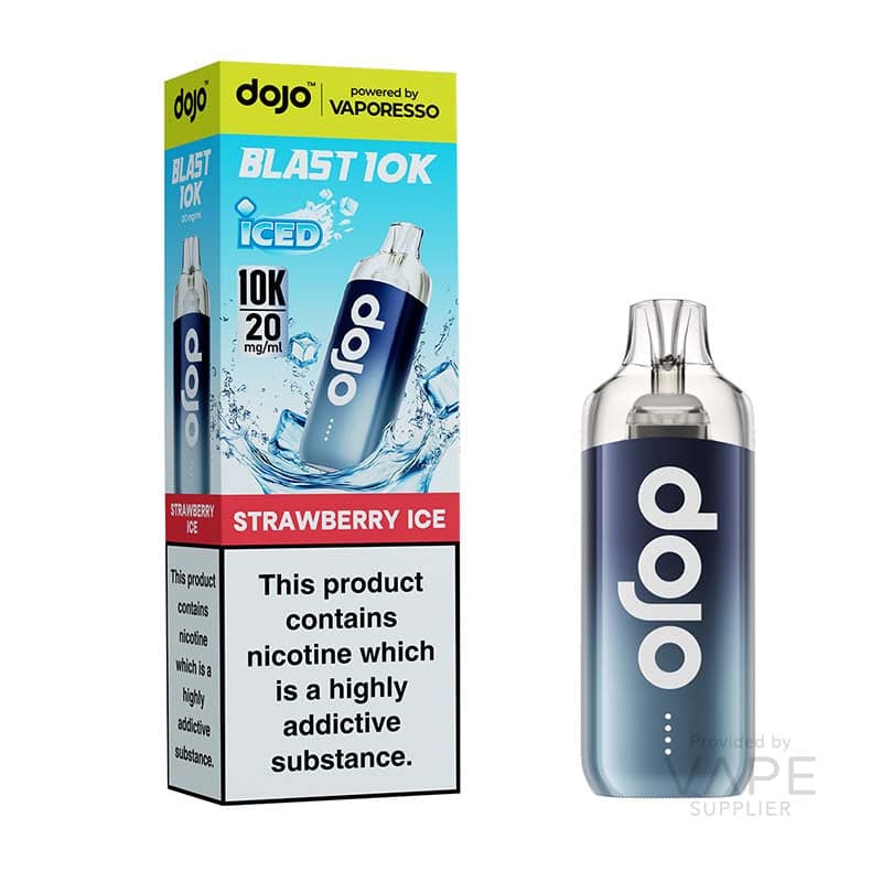 Vaporesso Dojo Blast 10K Big Puff Device [Strawberry Ice / 20mg]