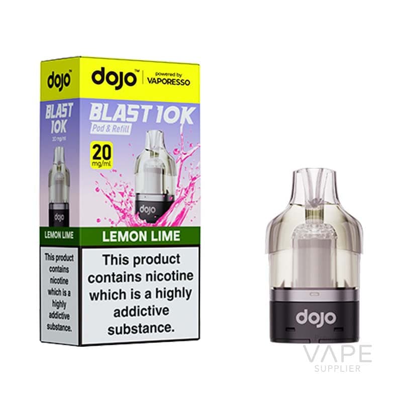 Vaporesso Dojo Blast 10K Prefilled Pods [Lemon Lime / 20mg]