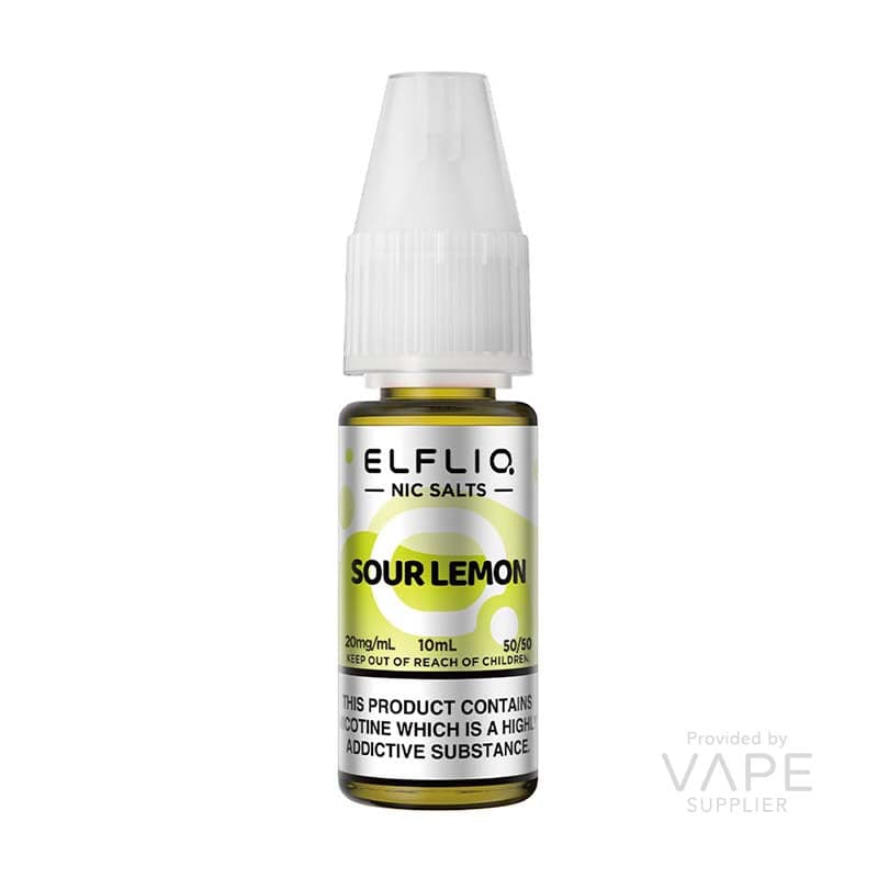 Elfliq 10mg Nic Salts [Sour Lemon / 10mg]