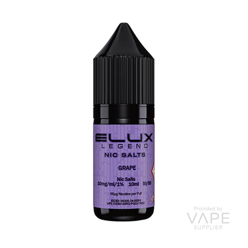 Elux Legend Nic Salt 20mg [Grape / 20mg] - 10ml