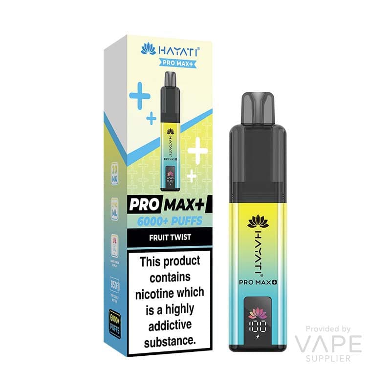 Hayati Pro Max+ 6K Prefilled Pod Kit 20mg [Fruit Twist / 20mg]