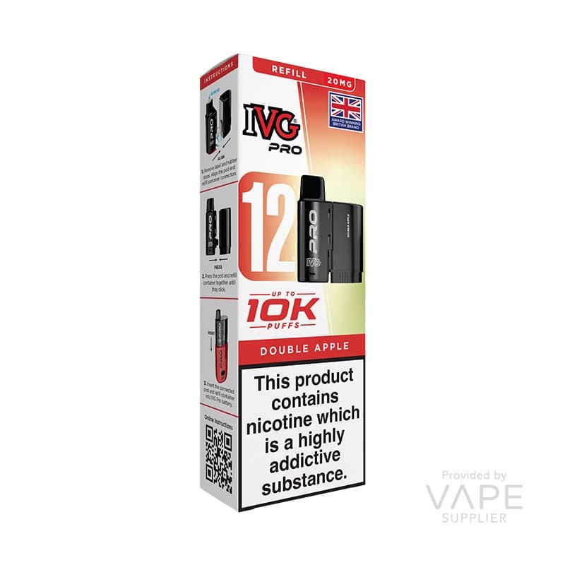 IVG Pro 12 (New) 20mg Prefilled Pod - 12ml [Double Apple / 20mg]