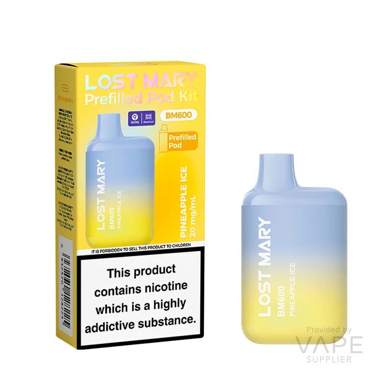 Lost Mary BM600 Prefilled Pod Kit [Pineapple Ice / 20mg] - 2ml