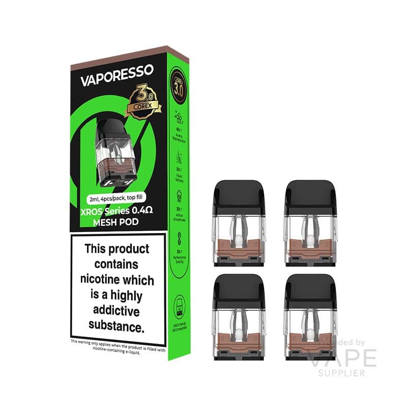 Vaporesso XROS Corex 3.0 Pods 4 Pack [0.4 Ohm / 2ml]