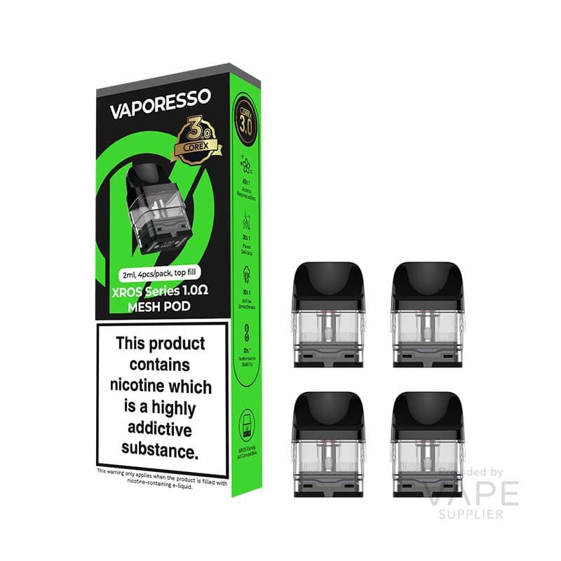 Vaporesso XROS Corex 3.0 Pods 4 Pack [1.0 Ohm / 2ml]