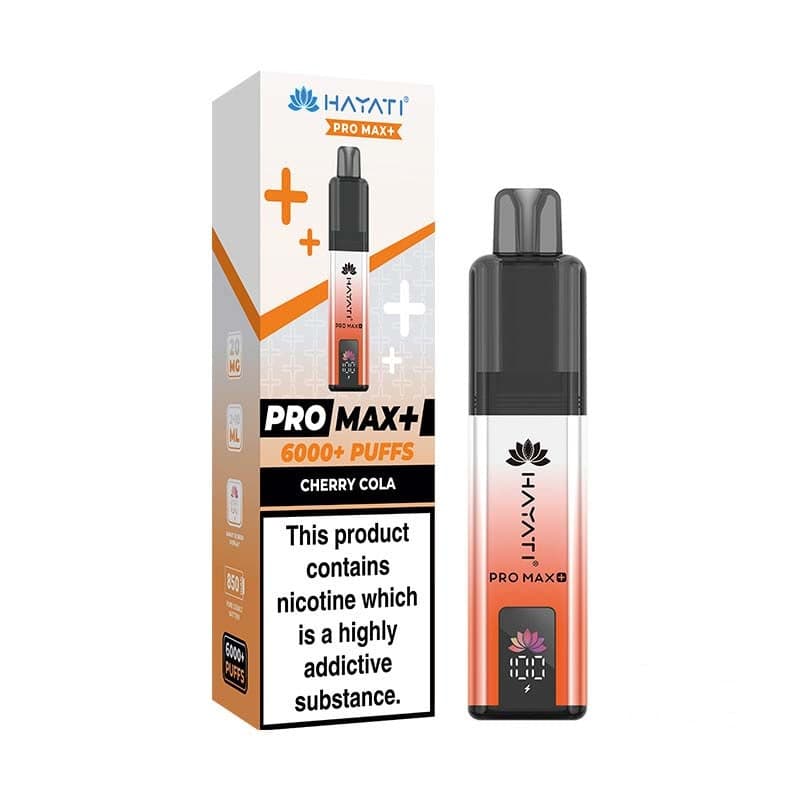 Hayati Pro Max+ 6K Prefilled Pod Kit - Cherry Cola / 20mg]