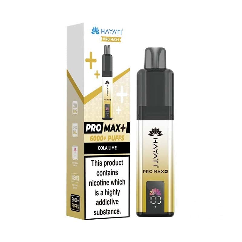 Hayati Pro Max+ 6K Prefilled Pod Kit - Cola Lime / 20mg]