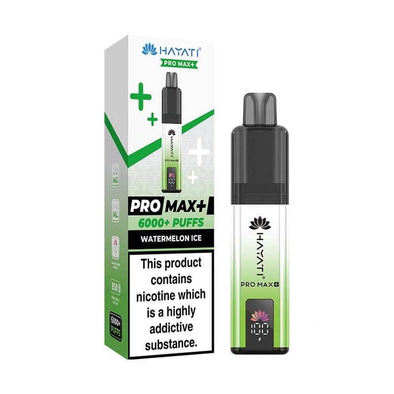 Hayati Pro Max+ 6K Prefilled Pod Kit -Watermelon Ice/ 20mg]