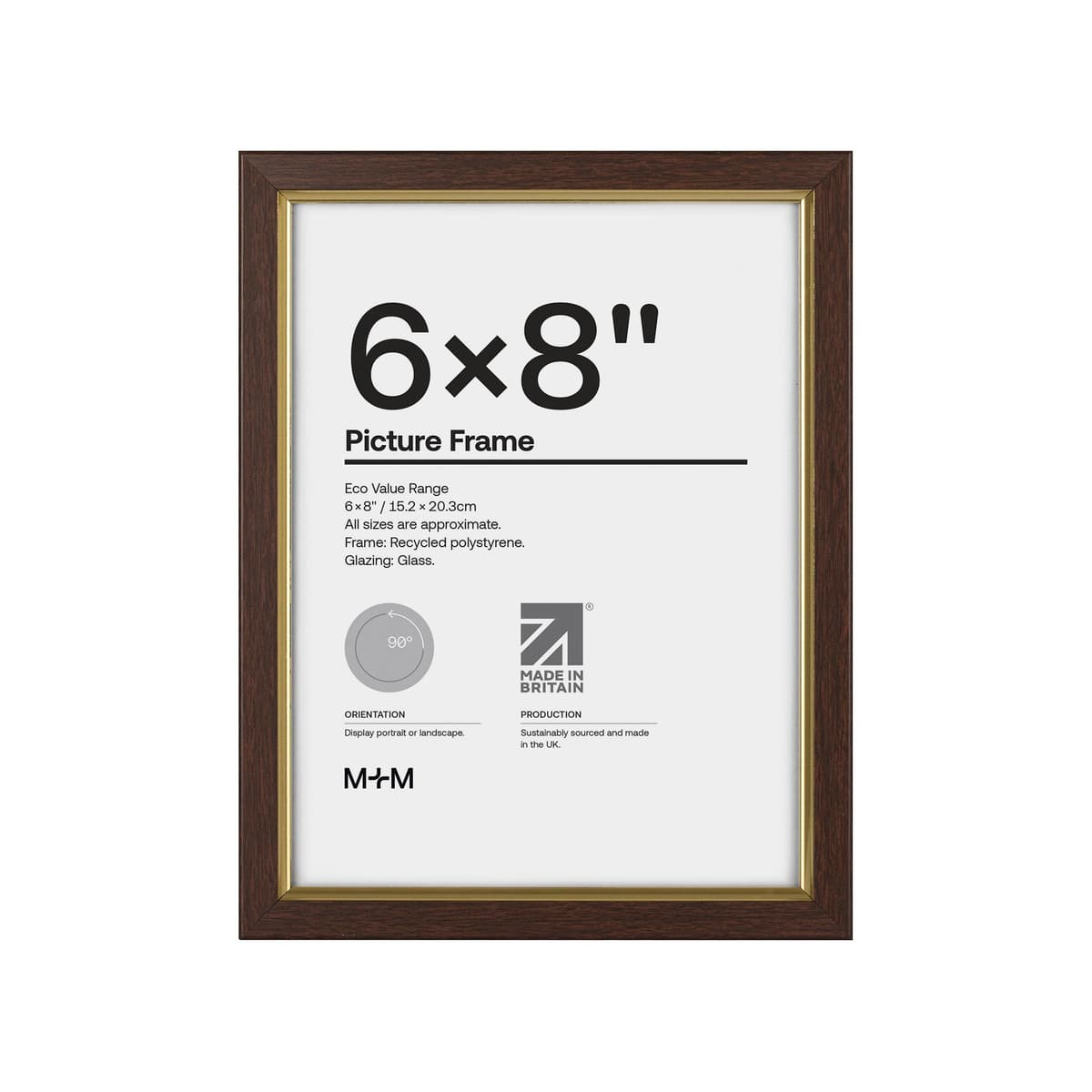 Frame 7 X 5" 91 Brown S First