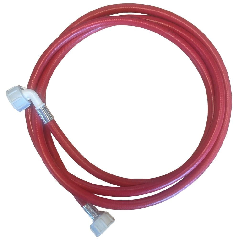 Inlet Hose 2.5m 90 degree  Bend Red